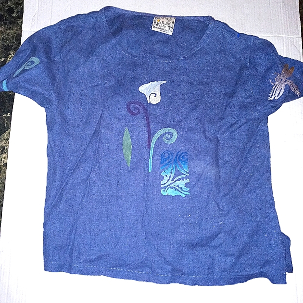 Play Alegre art to wear linen pullover